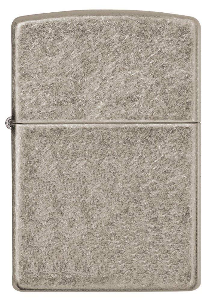 Zippo Classic Brushed Chrome Pocket Lighter - Windproof & Refillable Flip-Top Metal Lighter - Everyday Use Pocket Lighters - Luxury Lighters Made in USA
