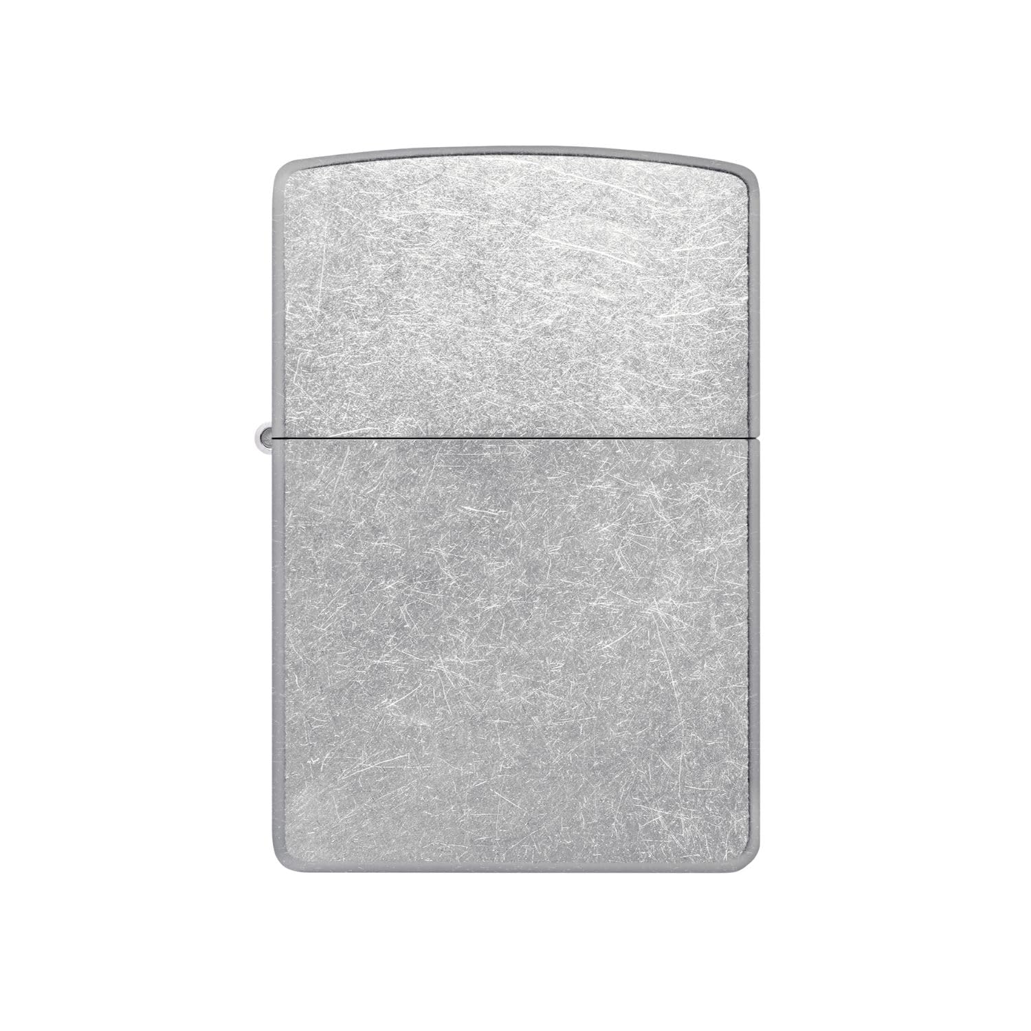 Zippo Classic Brushed Chrome Pocket Lighter - Windproof & Refillable Flip-Top Metal Lighter - Everyday Use Pocket Lighters - Luxury Lighters Made in USA
