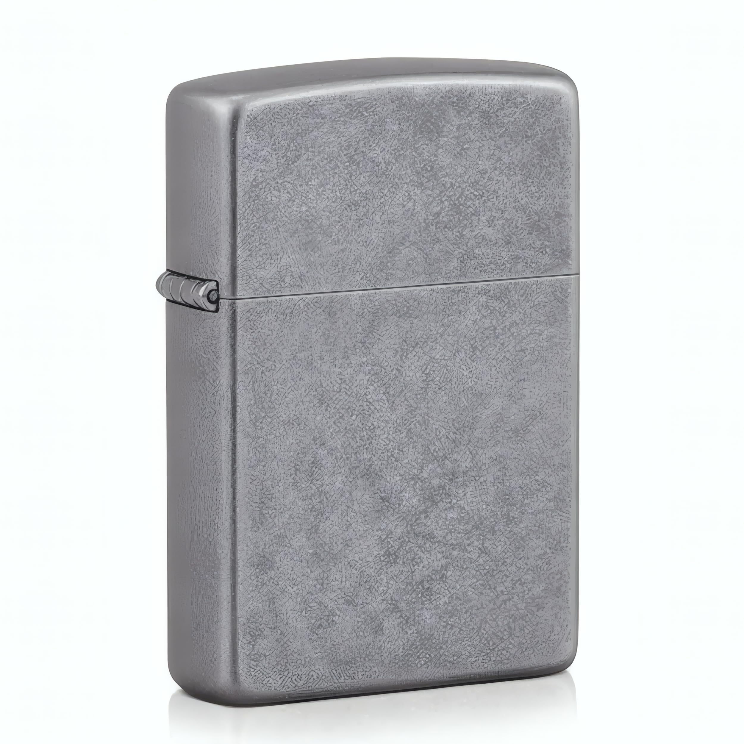 Zippo Classic Brushed Chrome Pocket Lighter - Windproof & Refillable Flip-Top Metal Lighter - Everyday Use Pocket Lighters - Luxury Lighters Made in USA